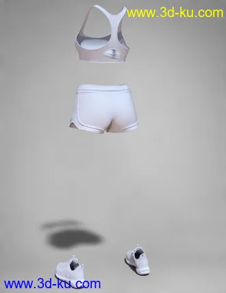 3D打印模型COG Sports Outfit for Genesis 8 and 8.1 Females的图片