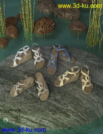 3D打印模型Cool Lace Outfit for Genesis 8 Female(s)的图片