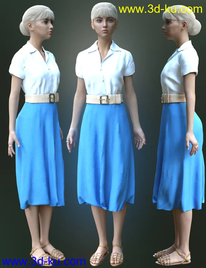 Cosima for Genesis 8.1 Female模型的图片8