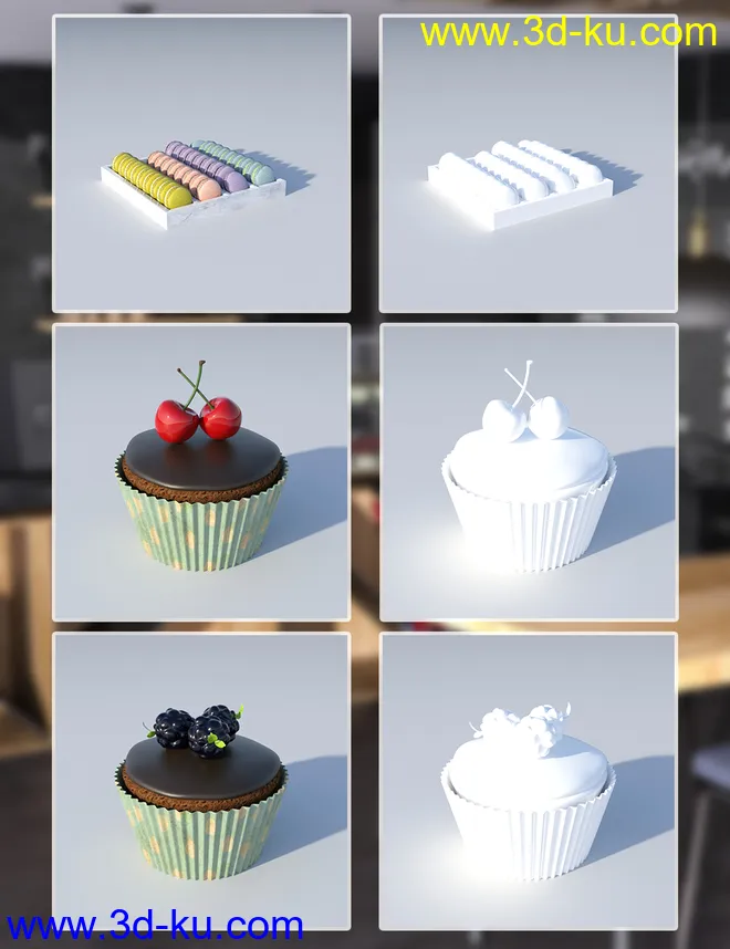 Cozy Cafeteria模型的图片11