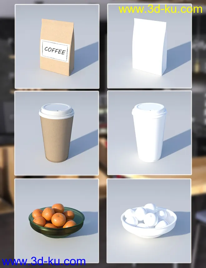 Cozy Cafeteria模型的图片12