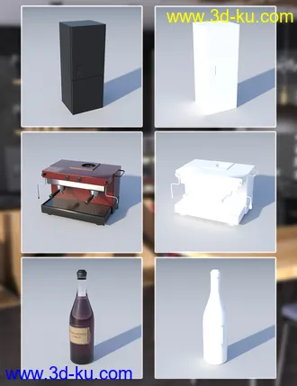 3D打印模型Cozy Cafeteria的图片