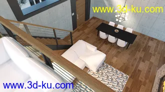 3D打印模型Cozy Winter House的图片