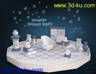 3D打印模型Creativ DreamBath的图片