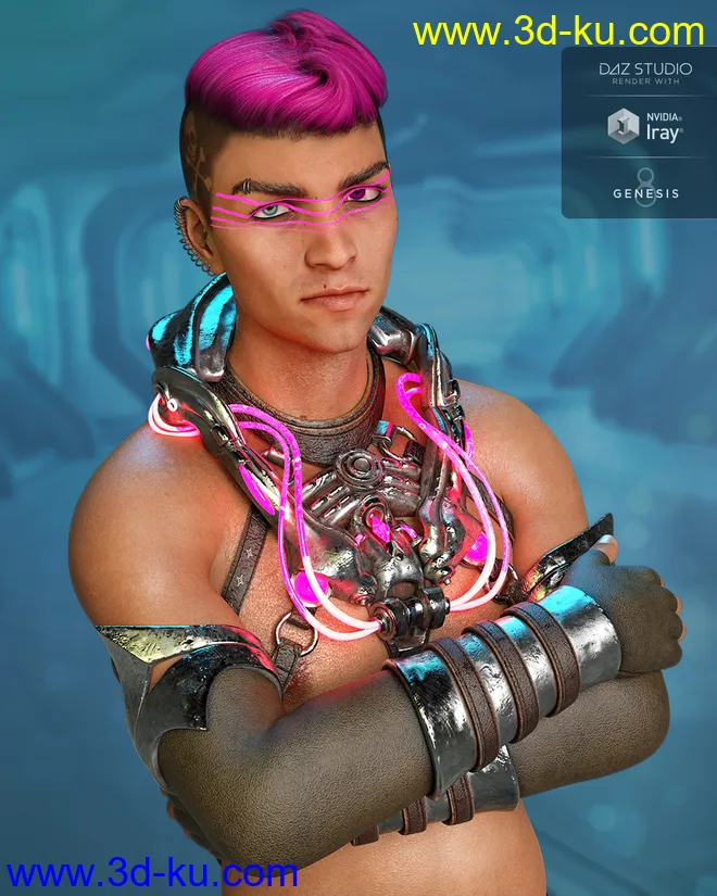 Crew for Genesis 8 Male模型的图片6