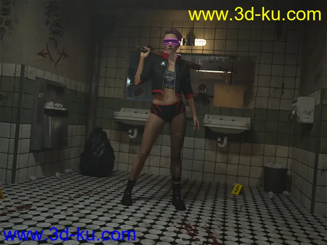 Criminal Case Bathroom模型的图片4