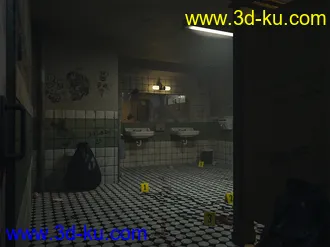 3D打印模型Criminal Case Bathroom的图片