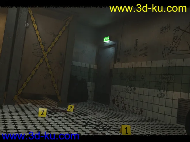 Criminal Case Bathroom模型的图片8