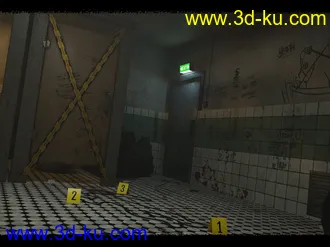 3D打印模型Criminal Case Bathroom的图片