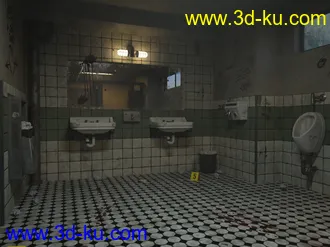 3D打印模型Criminal Case Bathroom的图片