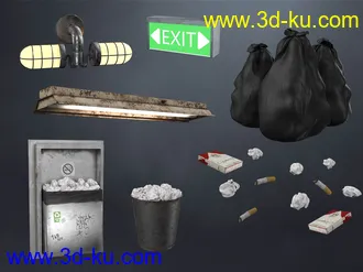 3D打印模型Criminal Case Bathroom的图片