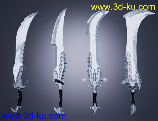 Crimson Blades for Genesis 8 and 8.1 Females模型的图片7