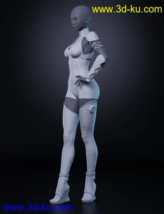 3D打印模型Crimson Dragon Outfit for Genesis 8 and 8.1 Females的图片