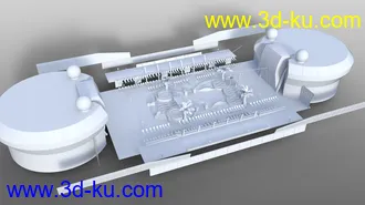3D打印模型Cruise Ship Pool Deck的图片