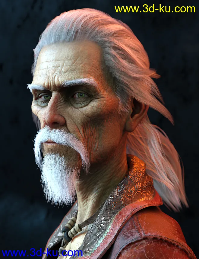 Cursed HD for Genesis 8.1 Male模型的图片2