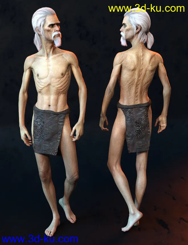 Cursed HD for Genesis 8.1 Male模型的图片4