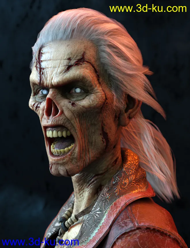 Cursed HD for Genesis 8.1 Male模型的图片5