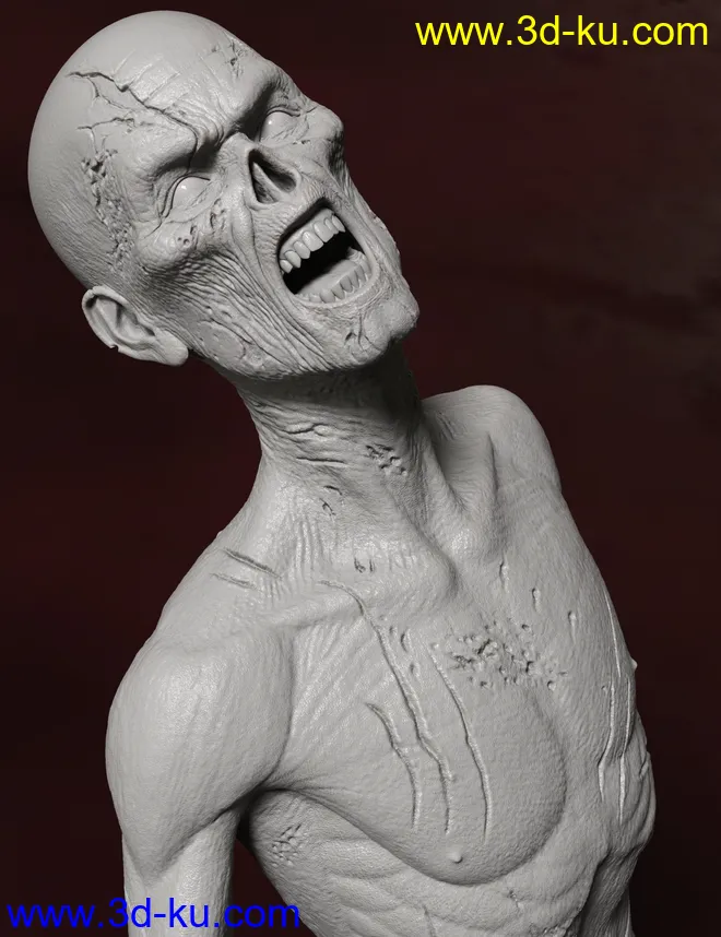 Cursed HD for Genesis 8.1 Male模型的图片8