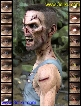 3D打印模型Cursed HD for Genesis 8.1 Male的图片