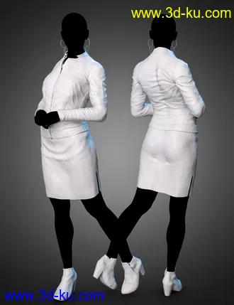 3D打印模型Curvy Urban with dForce for Genesis 8 Females的图片