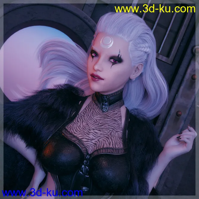 CW_Diana for Genesis 8 Female模型的图片1