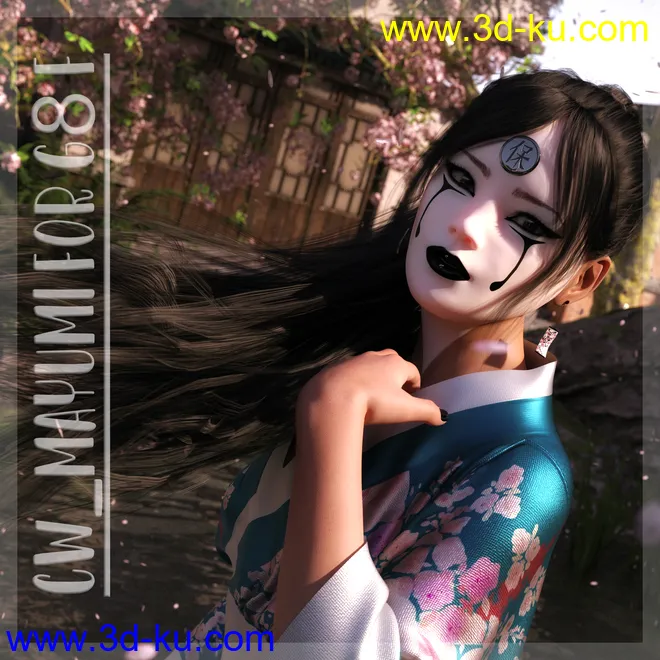 CW_Mayumi for Genesis 8 Female模型的图片1