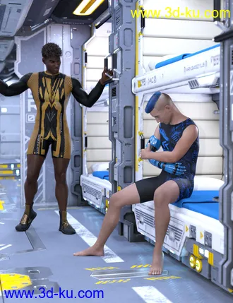 3D打印模型Cyber Man Outfit Textures的图片