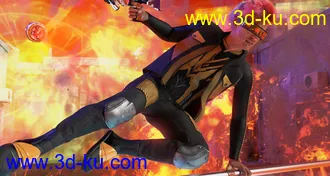 Cyber Man Outfit Textures模型的图片9