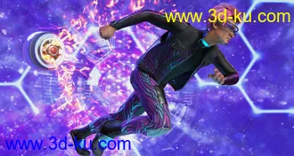 Cyber Man Outfit Textures模型的图片10