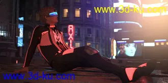 Cyber Man Outfit Textures模型的图片12