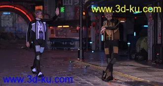 3D打印模型Cyber Man Outfit Textures的图片