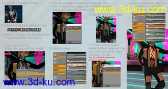 3D打印模型Cyber Man Outfit Textures的图片