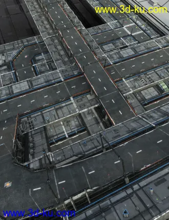 3D打印模型CyberCity Roadkit的图片