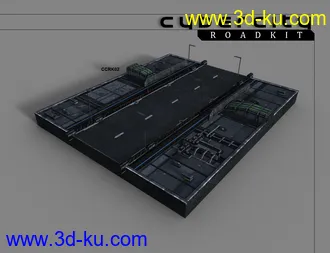 3D打印模型CyberCity Roadkit的图片