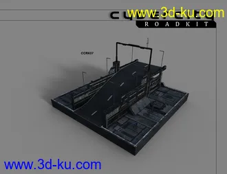 3D打印模型CyberCity Roadkit的图片