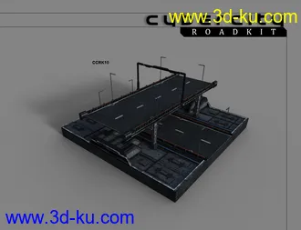 3D打印模型CyberCity Roadkit的图片
