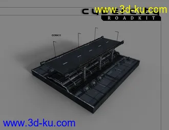 3D打印模型CyberCity Roadkit的图片