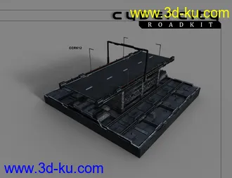 3D打印模型CyberCity Roadkit的图片