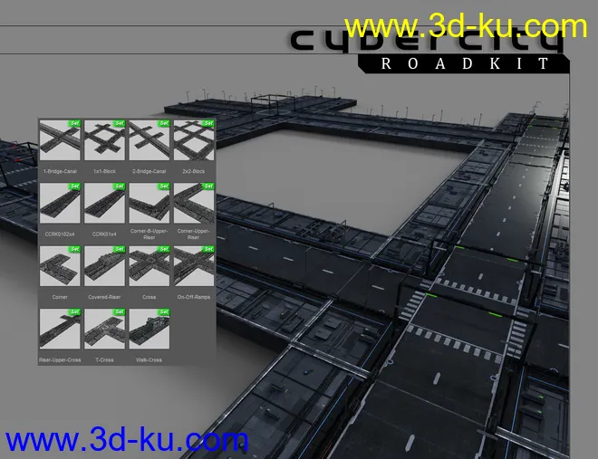 CyberCity Roadkit模型的图片18