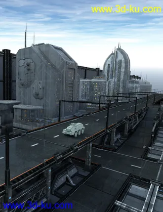 3D打印模型CyberCity Roadkit的图片