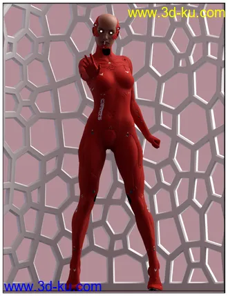 3D打印模型CyberDream Karla 2.0 for Genesis 8 Female的图片