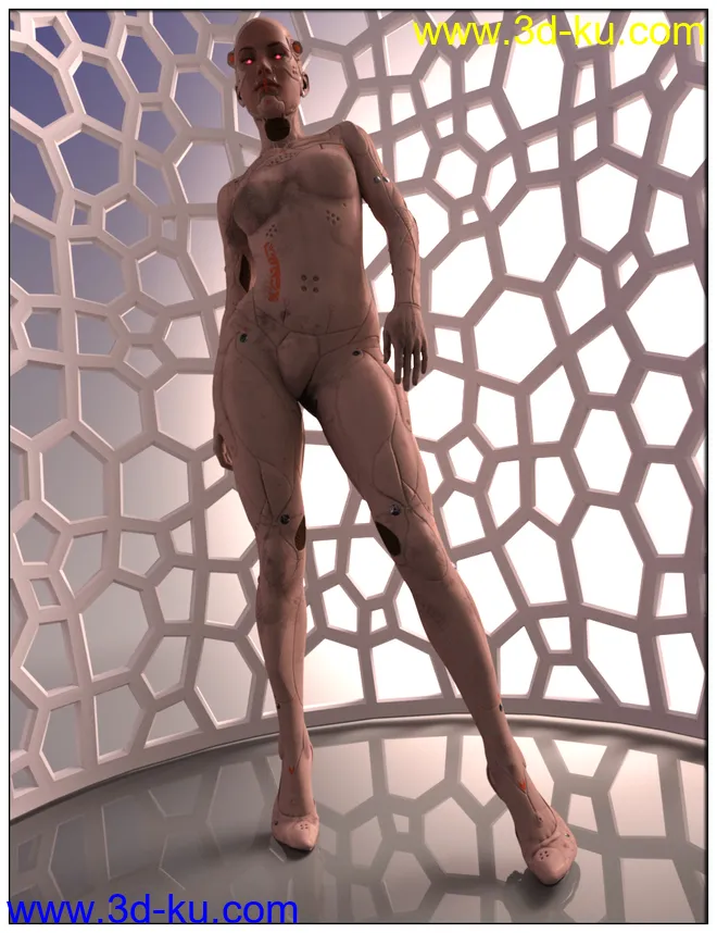 CyberDream Karla 2.0 for Genesis 8 Female模型的图片2