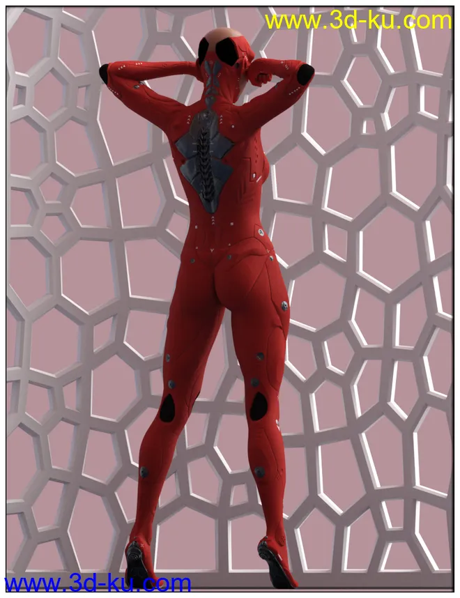 CyberDream Karla 2.0 for Genesis 8 Female模型的图片3
