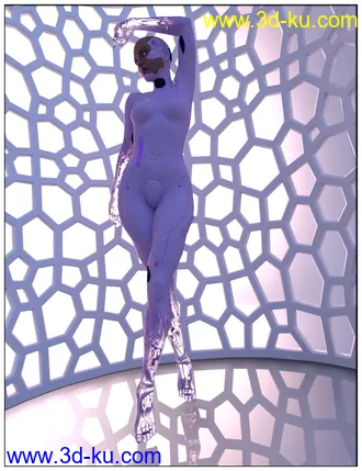 3D打印模型CyberDream Karla 2.0 for Genesis 8 Female的图片