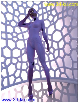 3D打印模型CyberDream Karla 2.0 for Genesis 8 Female的图片