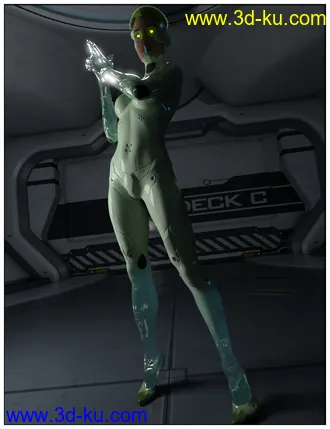 3D打印模型CyberDream Karla 2.0 for Genesis 8 Female的图片