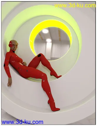 3D打印模型CyberDream Karla 2.0 for Genesis 8 Female的图片