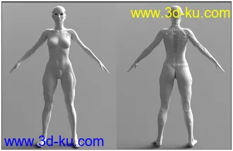 3D打印模型CyberDream Karla 2.0 for Genesis 8 Female的图片