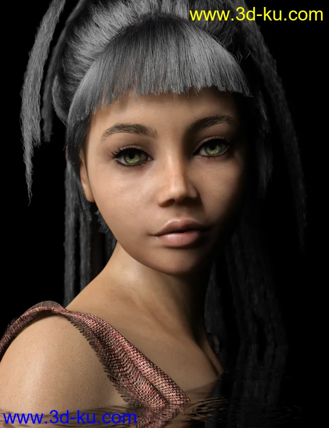 D.E.M. Alejandra for Genesis 8 Female模型的图片1