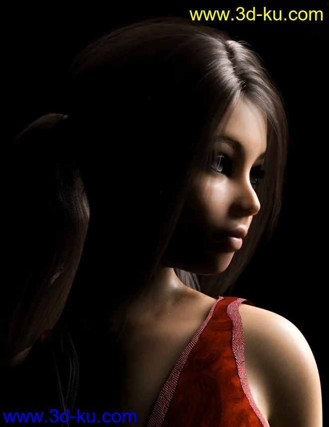 D.E.M. Alejandra for Genesis 8 Female模型的图片3